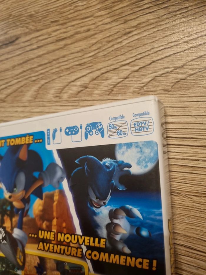 sonic unleashed la malédiction du hérisson nintendo wii complet - photo numéro 3
