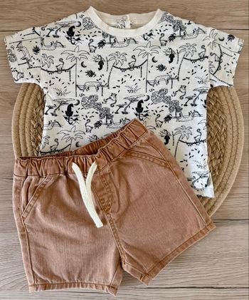 Ensemble short et t-shirt Kiabi