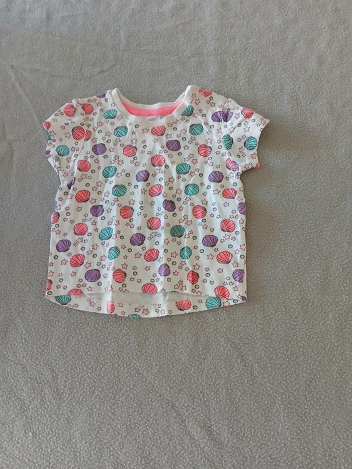 Lot tee-shirt été 6 mois - photo numéro 9