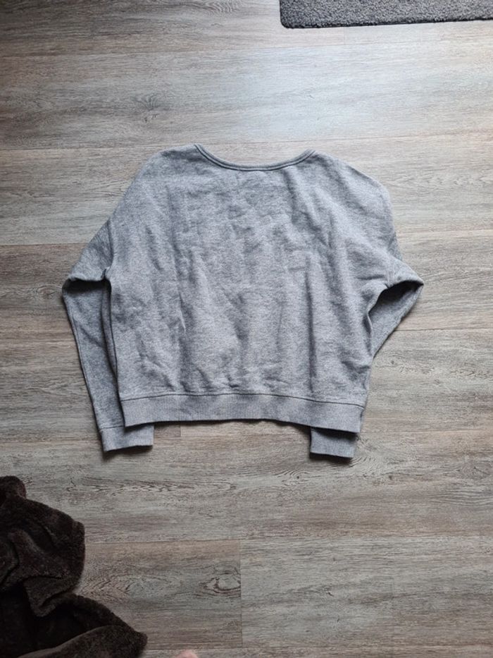 Pull gris Femme oversize - photo numéro 2