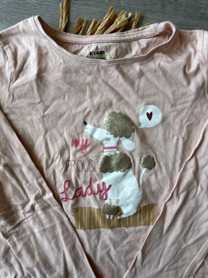 T shirt manches longues Kiabi 8 ans - photo numéro 2