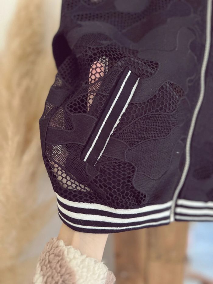 Veste style broderie noire primark - photo numéro 3