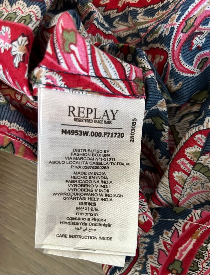 Chemise Replay homme - photo numéro 6