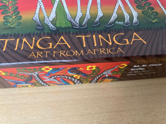 puzzle tinga tinga 1000 pièces art from Africa - photo numéro 4