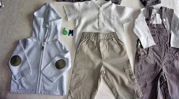 Lot 5 vêtements 6 mois garçon