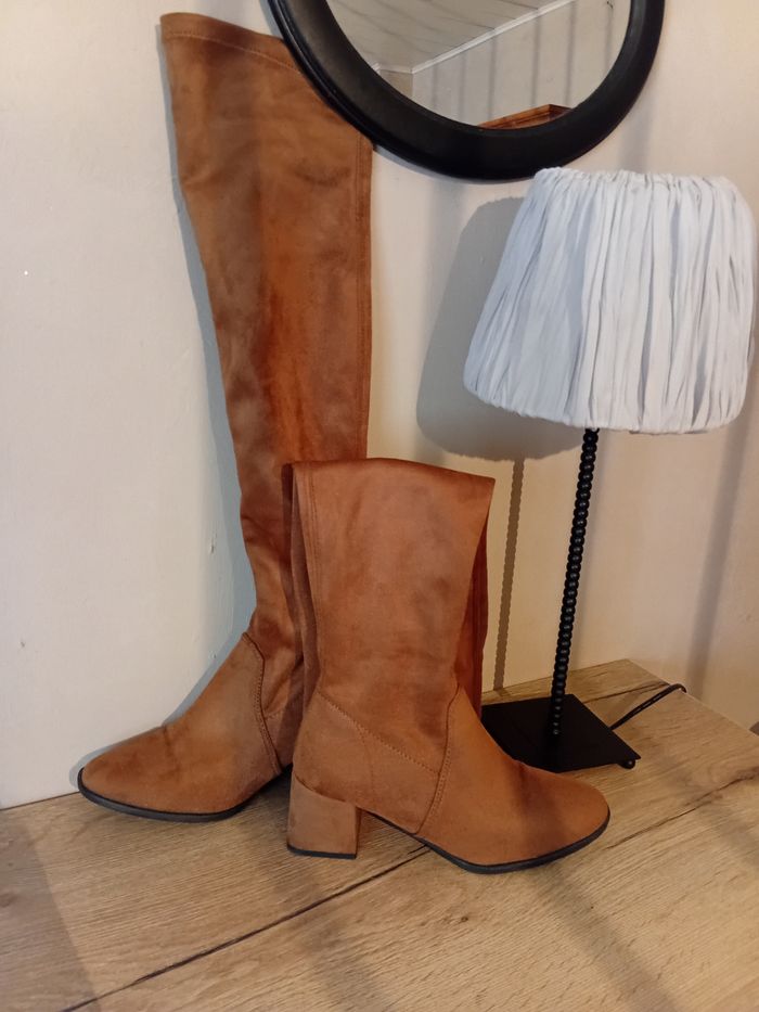 Jolies cuissardes camel