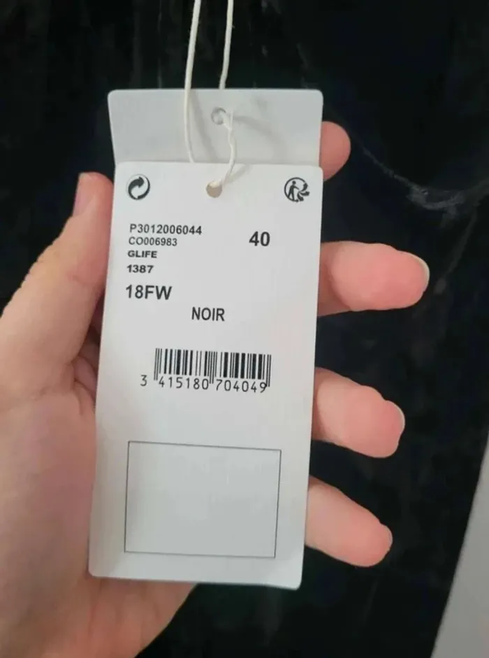 Robe modèle gifle taille 40 Comptoir des cotonniers  neuve - photo numéro 6