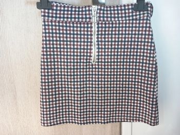Jupe "crayon" à carreaux 10ans