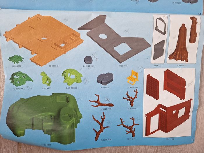 Playmobil cabane des aventuriers dans les arbres - photo numéro 3