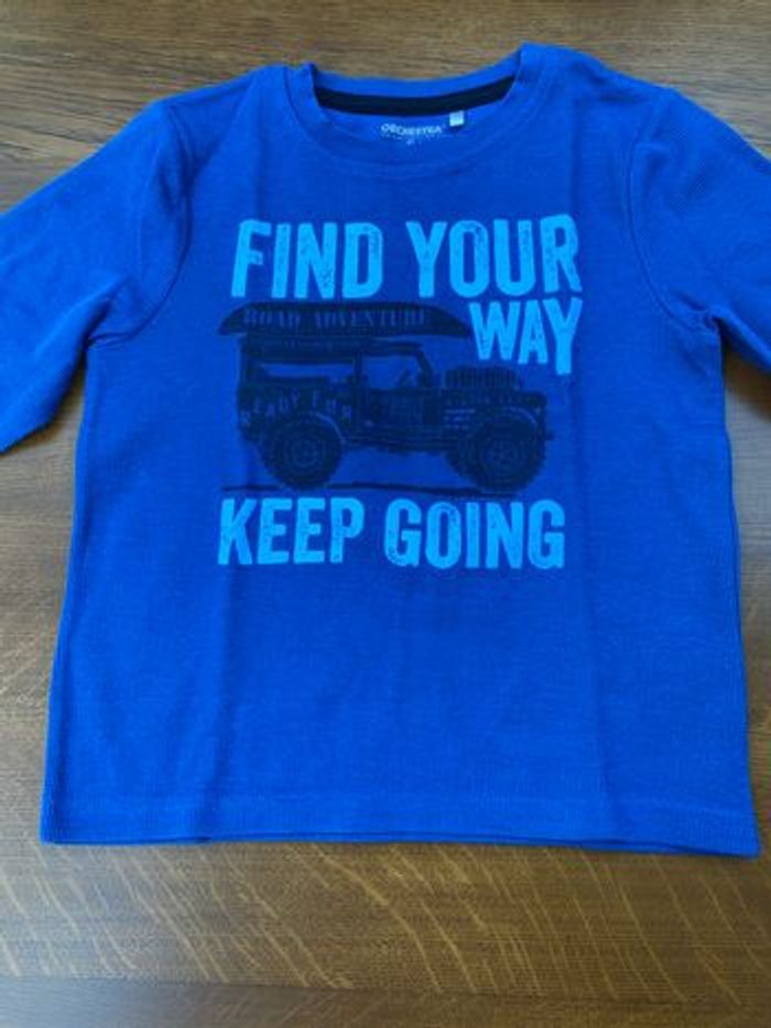 T-shirt bleu dur orchestra 6 ans - photo numéro 2