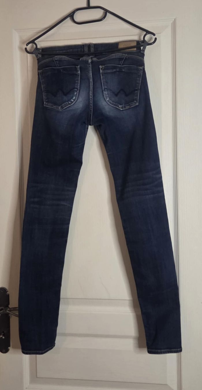LE TEMPS DES CERISES – JEAN SLIM DENIM BLEU – T14A (34/36) – EXCELLENT ÉTAT - photo numéro 9