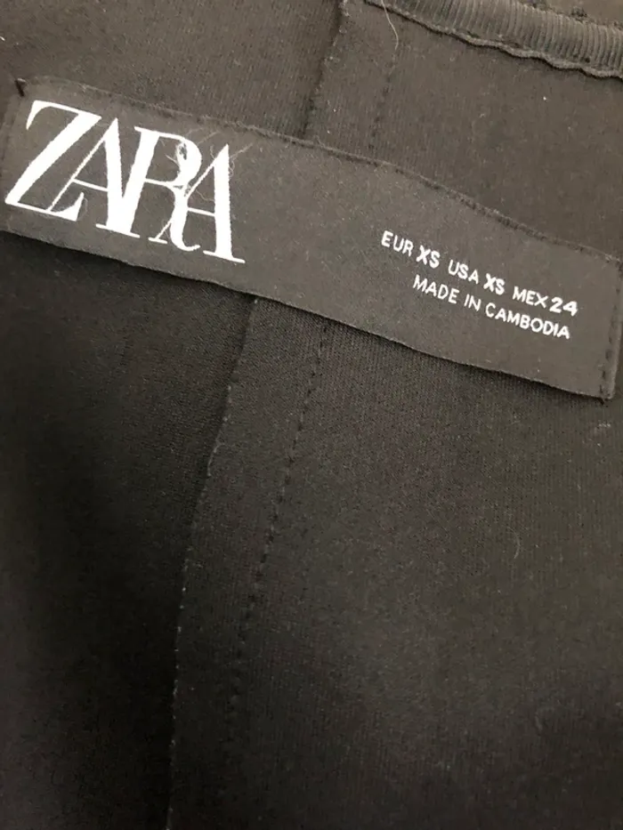 Manteau  noir Zara - photo numéro 8