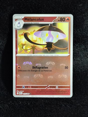 Carte Pokémon Mélancolux Masterball 017/086