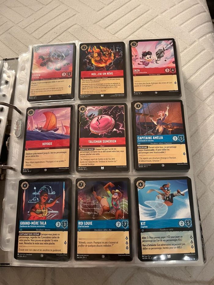 Lot de 89 cartes Lorcana - Chapitre 3 - photo numéro 7