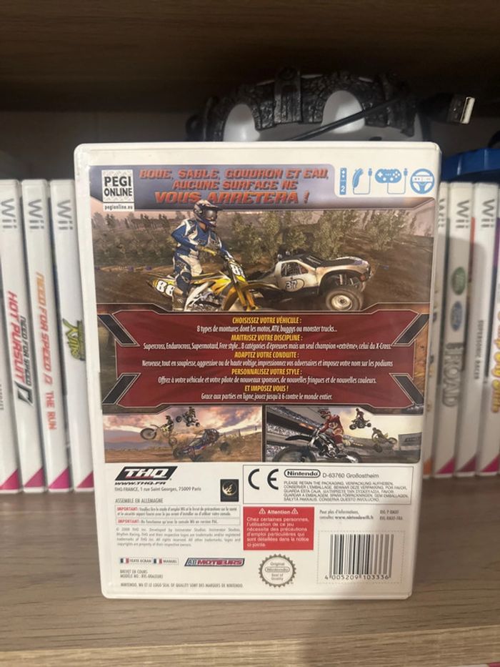 Mx vs atv extrême limite cross quad voiture vélo jeu Wii - photo numéro 3