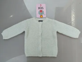 Gilet laine 9 mois