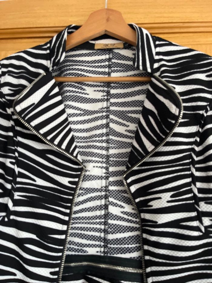 Veste zébrée femme - photo numéro 3