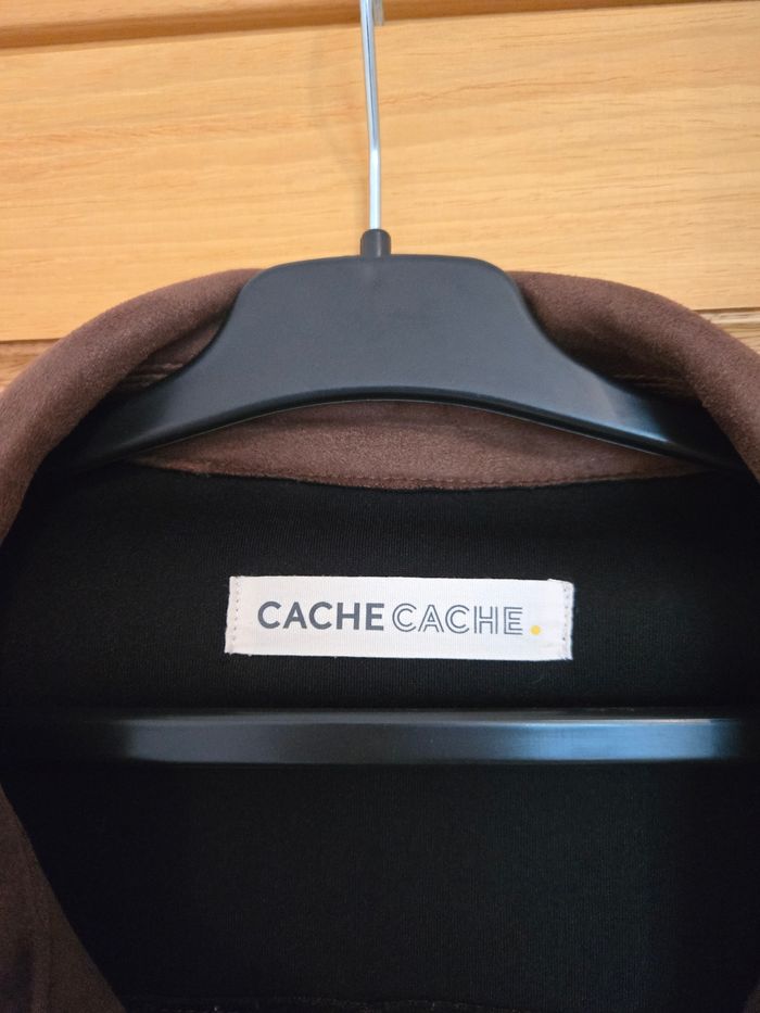 Trench marron daim Cache Cache - photo numéro 7