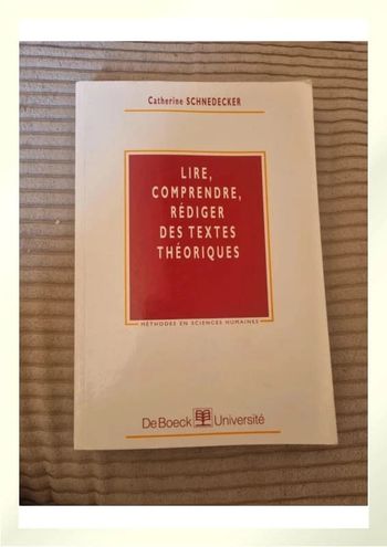 Livre texte théorique