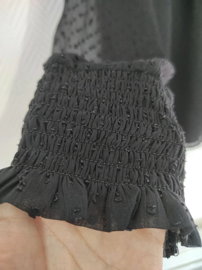 Haut noir voilé avec motifs noir pimkie 38 - photo numéro 4