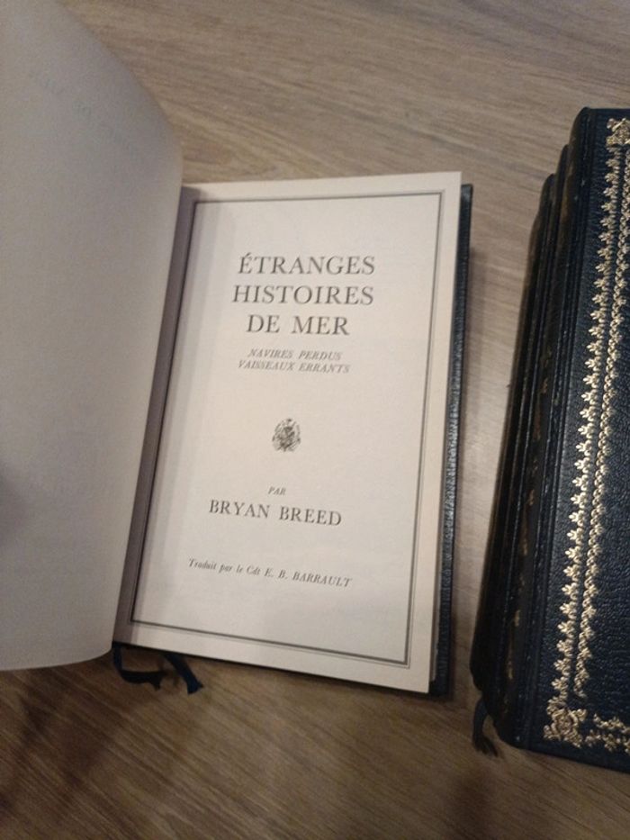 Collection de livres classiques dédiés à la mer - photo numéro 9