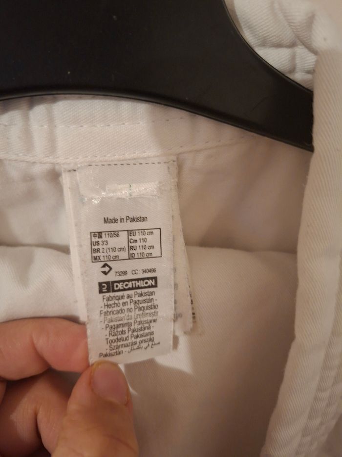 Kimono enfant la taille 5ans - photo numéro 3