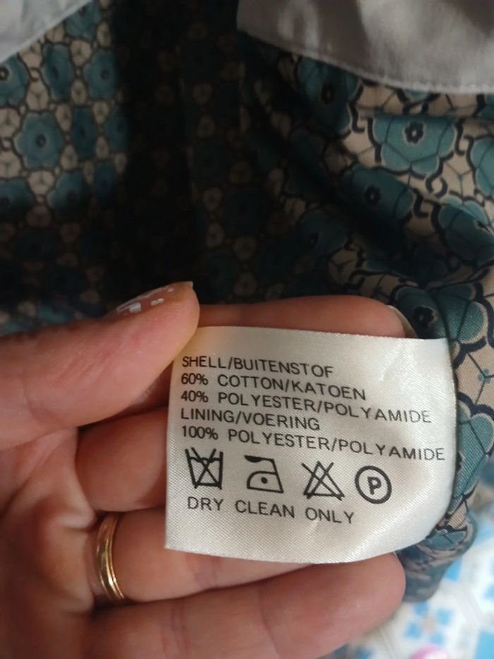 🍍 Trench homme Emilio Sandrini taille 48 - photo numéro 11