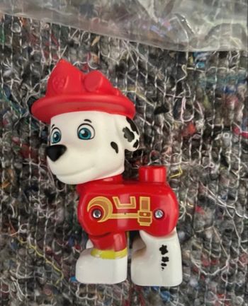chien pompier Marcus mega blocks megablock paw patrol pat' patrouille