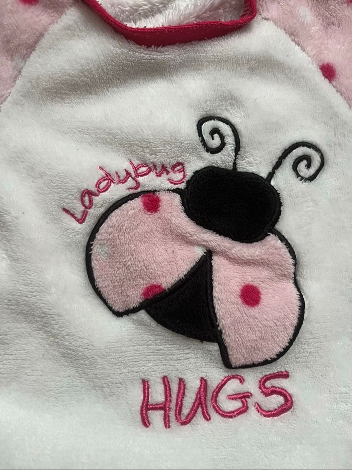 Pyjama chaud coccinelle 3 ans - photo numéro 2