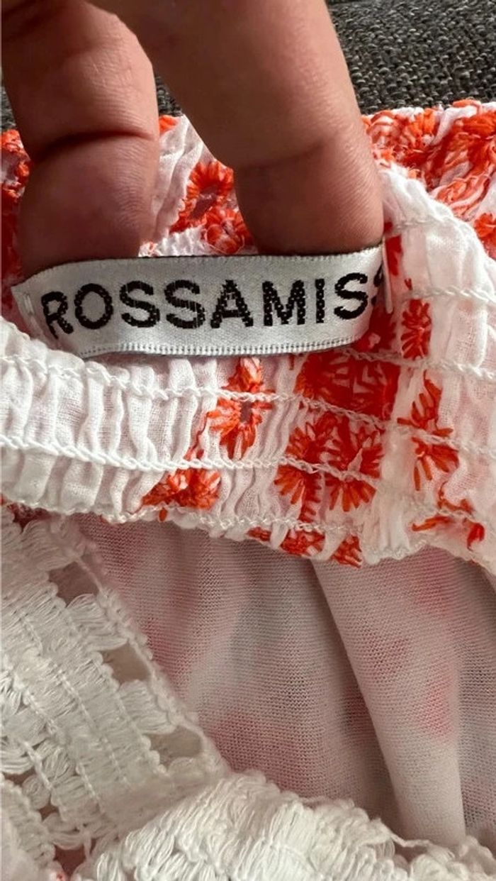 Jolie robe longue d’été en parfait état marque rossa miss taille M 100% coton - photo numéro 11