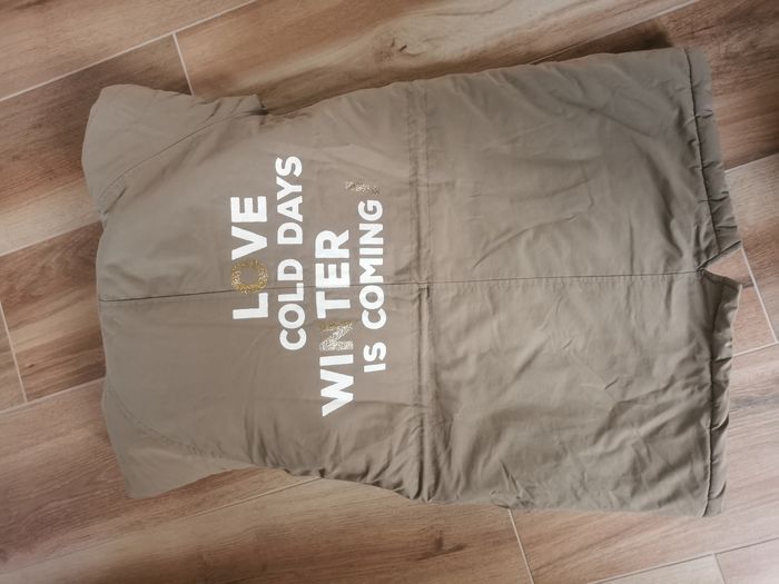 Manteau mi-long avec capuche kaki 12 ans - photo numéro 2