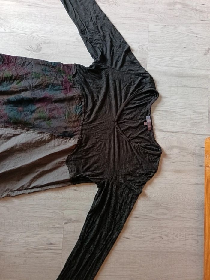 Robe tunique femme 44 46 XXL  mia soana manches longues - photo numéro 5