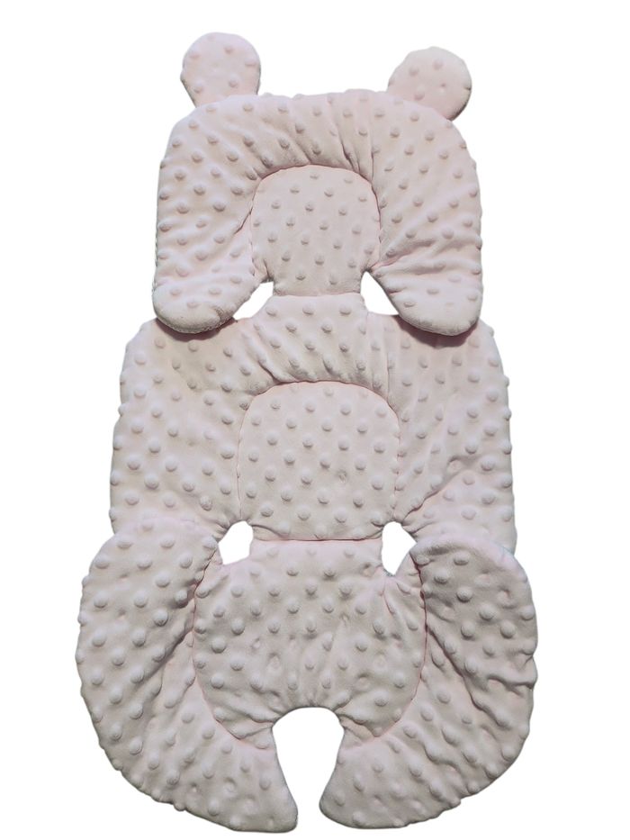 Réducteur rose bébé fille siège auto poussette cosy