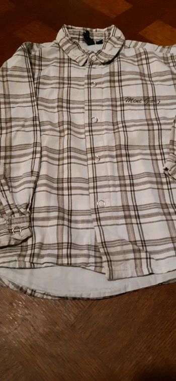 Chemise doublée manches longues 4 ans