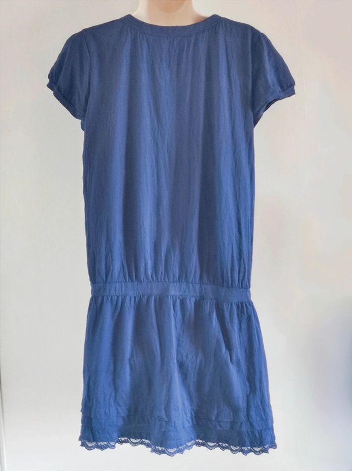 Robe midi froissé dentelle y2k / EDC by Esprit - 38/M à 40/L - photo numéro 9