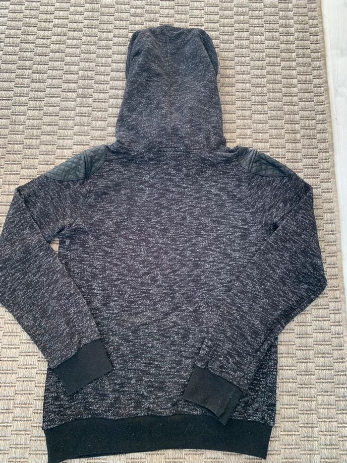 Pull garçon col roulé gris chiné 14 ans - photo numéro 7