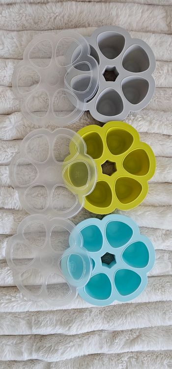 Lot de 3 fleurs 🌸 multiportions BEABA XL 150ML