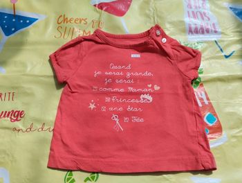 Tee-shirt 3 mois fille Kiabi