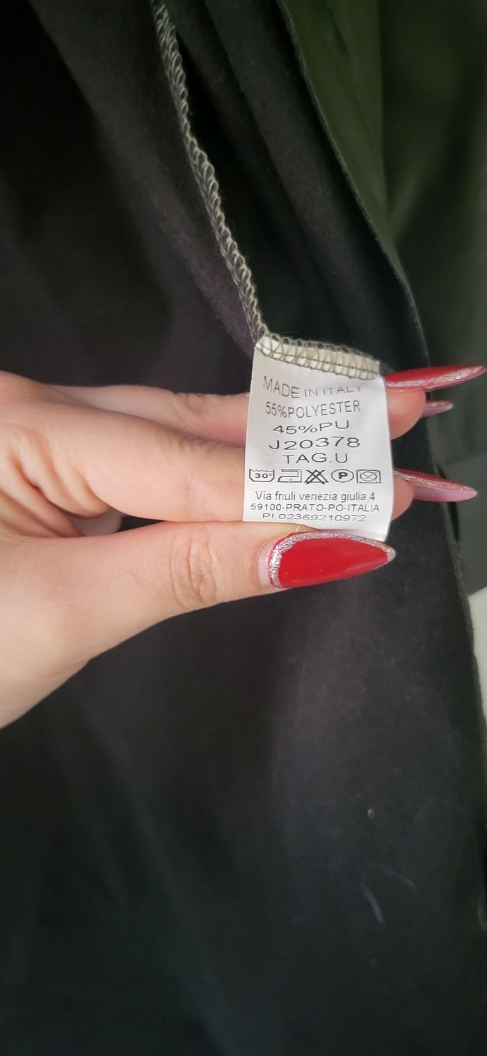 Belle veste en simili cuir - photo numéro 6