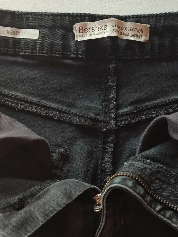 Jean taille haute Bershka - photo numéro 5