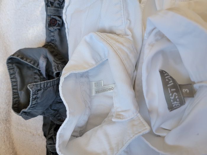 Lot de 3 chemises et un bermuda 3 ans garçon - photo numéro 6