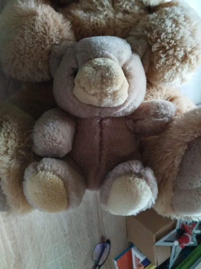 Peluche Maman et bébé ours - photo numéro 3