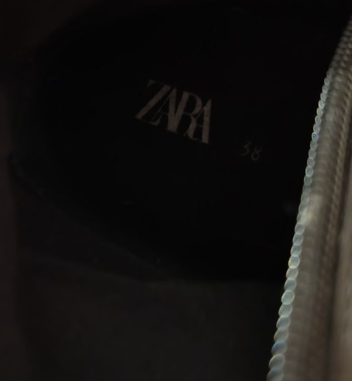 Bottes noires Zara - photo numéro 4