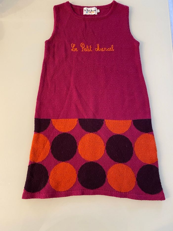 Robe fille 6 ans Le Petit Marcel – colorée et tendance