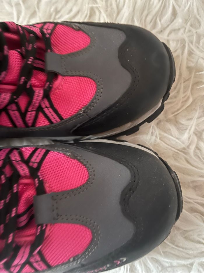 Chaussures de marche montantes fille rose T35 TREKTEC  TBE 🥾 - photo numéro 7