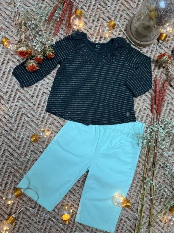 Ensemble Petit Bateau 12M