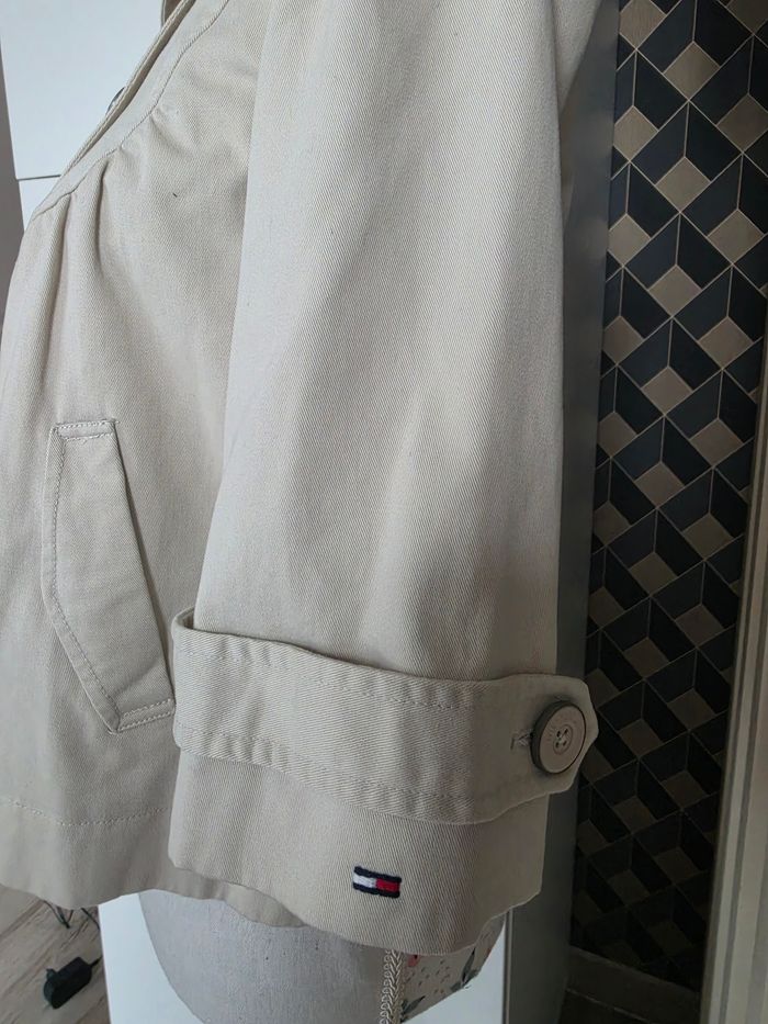 Veste courte tommy hilfiger taille M - photo numéro 3