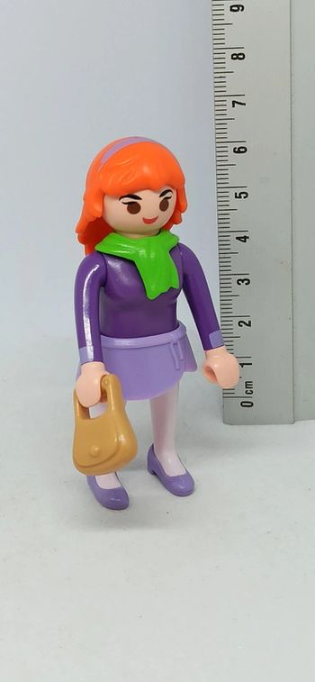 Femme daphné avec sac playmobil