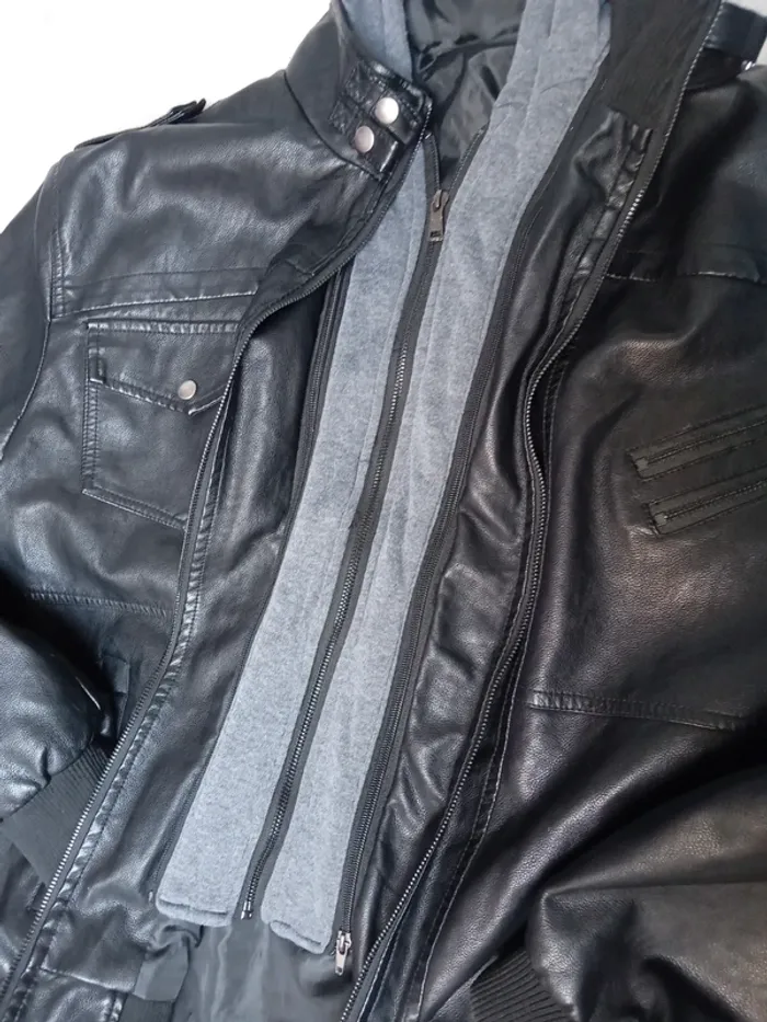 Veste imitation cuir xxxl - photo numéro 2