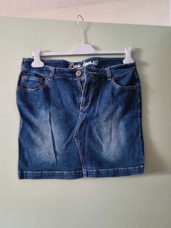 Jupe jean
